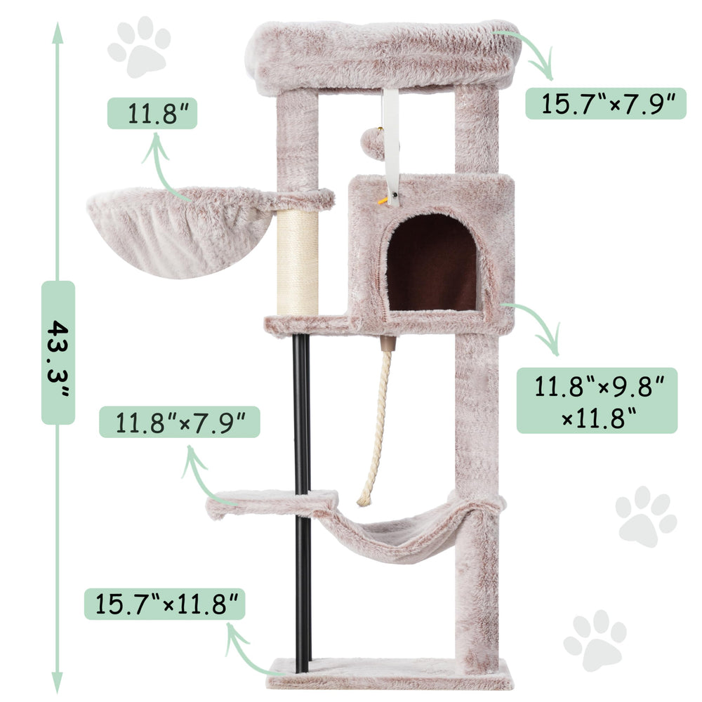 Gitelsnour casita para gatos con dos puertas facilita acceso cómodo.