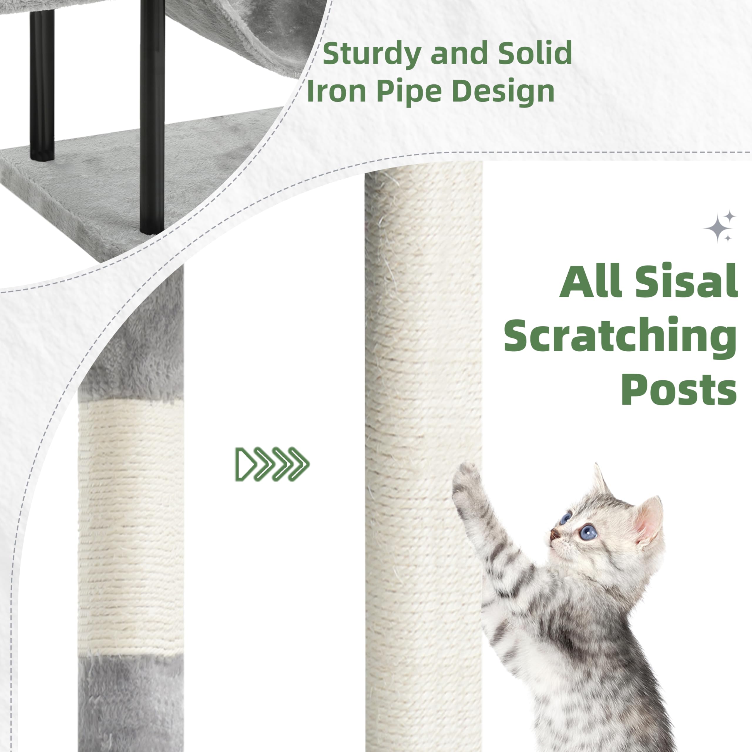 Gitelsnour cesta-colgante-gato, zona suave para acurrucarse