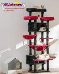 Gitelsnour plataforma superior grande para gatos: zona de observación elevada