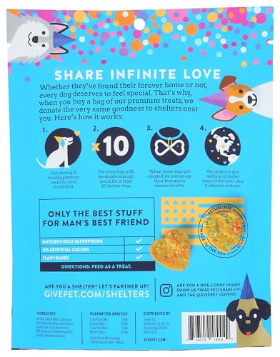 GivePet Birthday Bash ingredientes clave manzana, avena y miel para snack saludable.