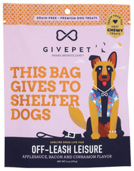 GivePet bolsa de golosinas para entrenamiento de perros, lista para usar.