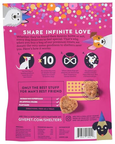 GivePet galletas de entrenamiento para perros, trozos fáciles de partir