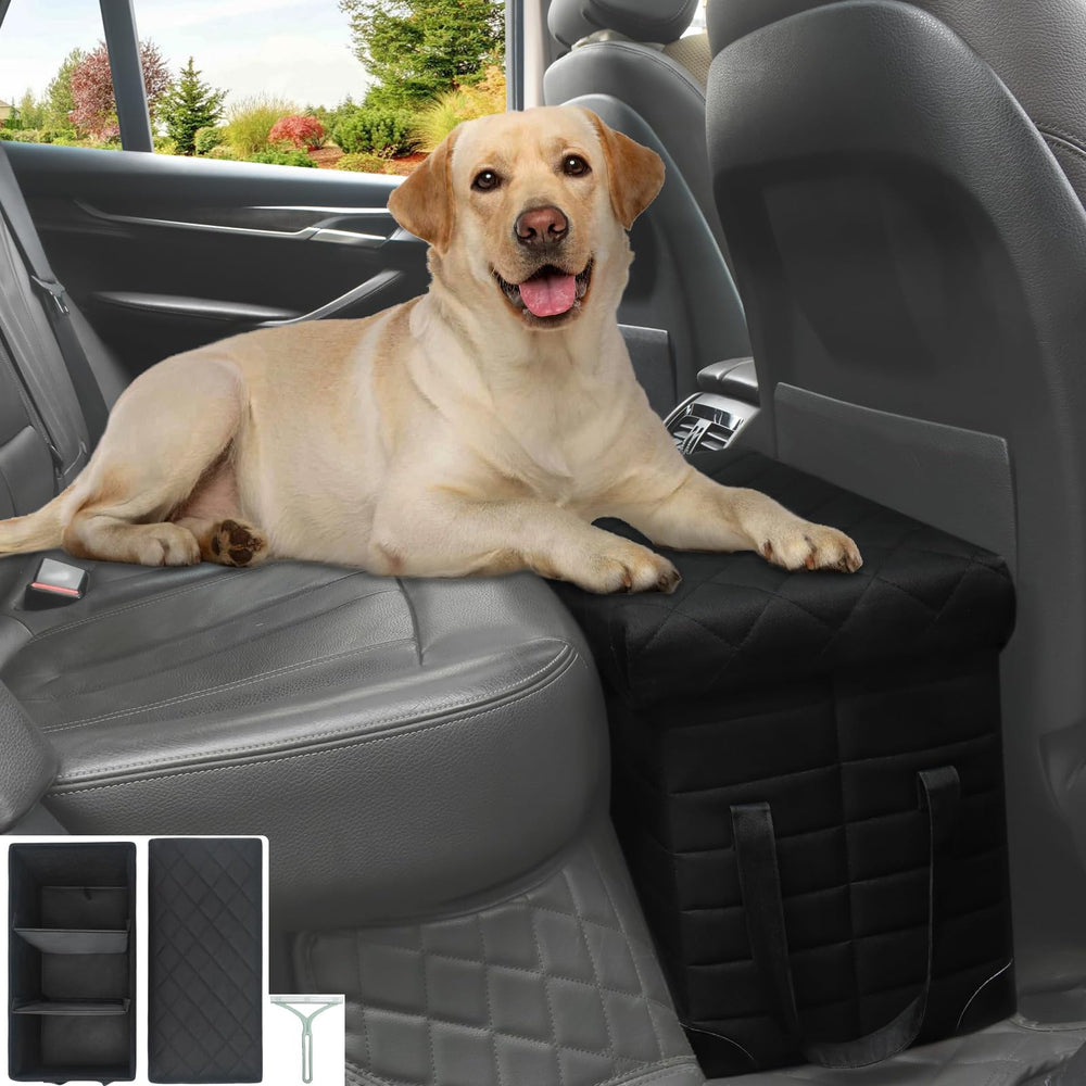 GJEASE extensor de asiento trasero para perro grande ofrece comodidad y seguridad.