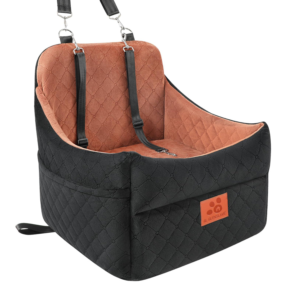 GL GLENSLAVE asiento coche para perro pequeño con cojin cómodo para viajes