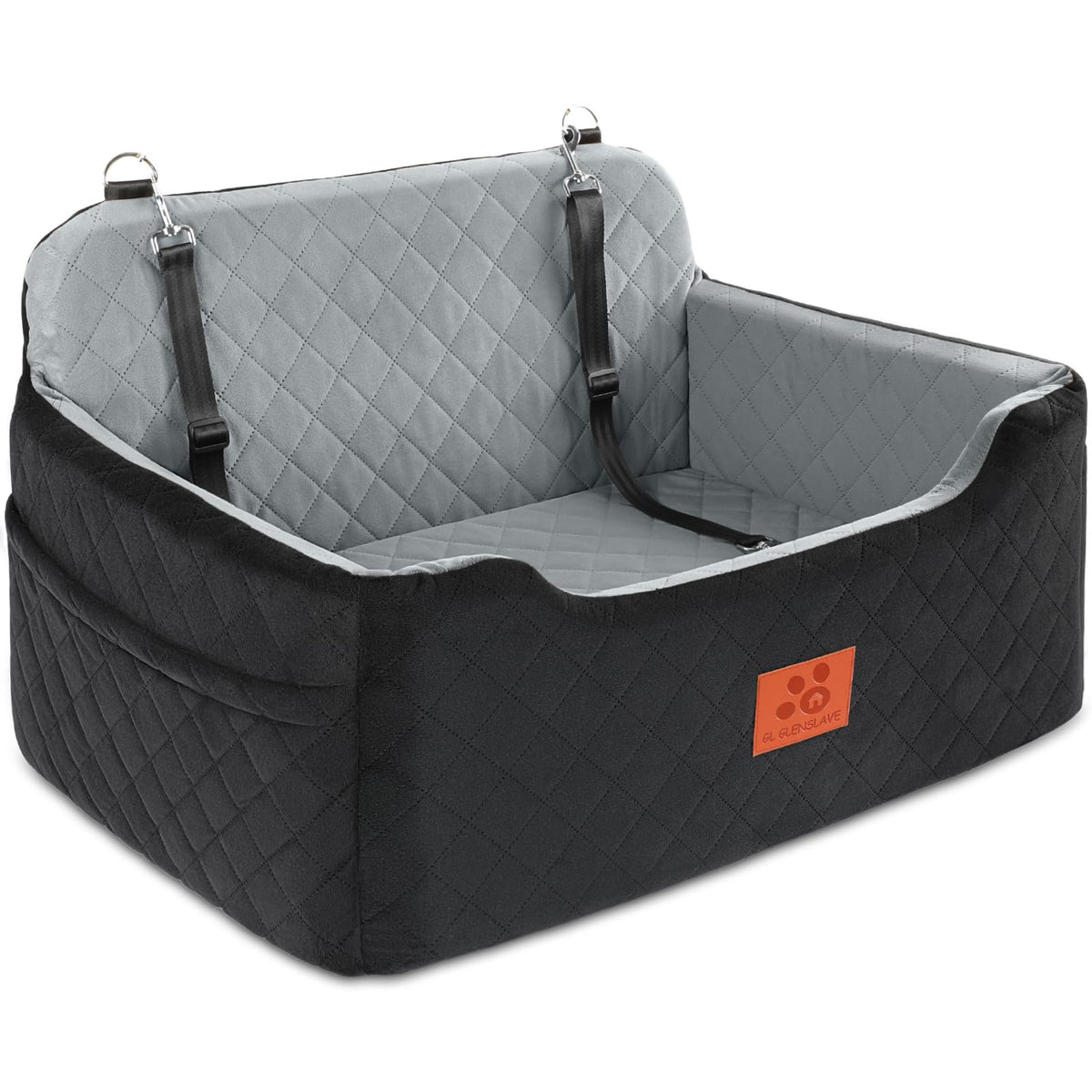 GL GLENSLAVE asientos elevadores para perro en coche con mayor visibilidad y seguridad.