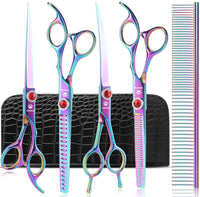 GLADOG Pro Rainbow kit completo 6-en-1 para grooming profesional en casa.