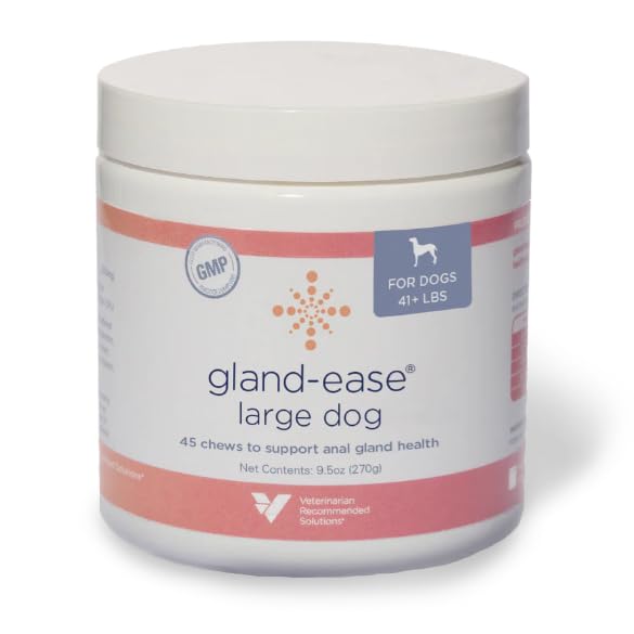 Gland-Ease, uso de alto estándar para resultados consistentes en el cuidado anal canino.
