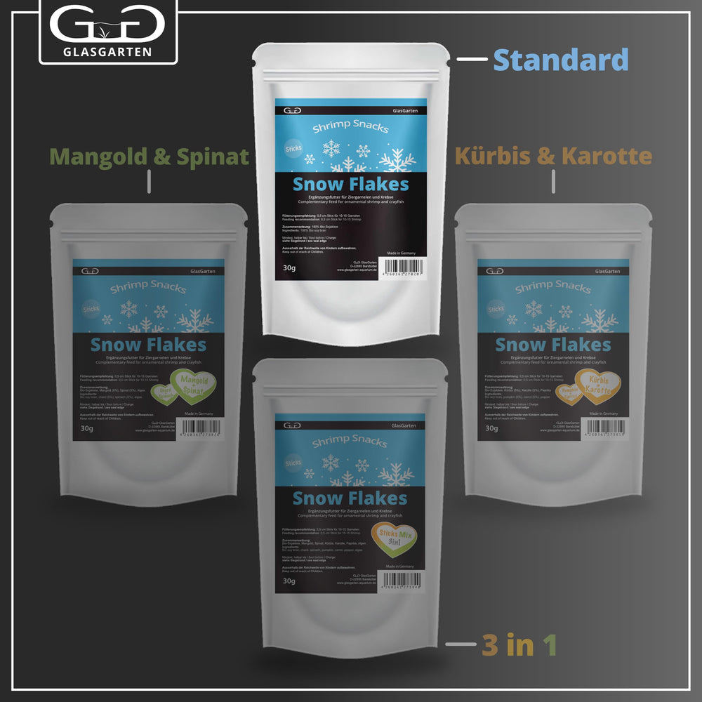 GlasGarten Copos de Nieve: porción estable para plan semanal de alimentación