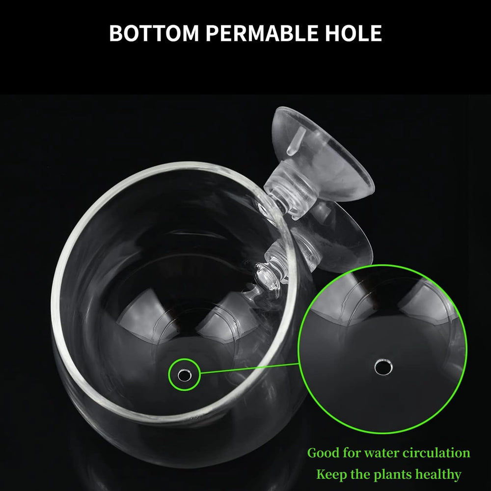 GLEFLE diseño vertical para acuario cristal, ahorro de espacio.