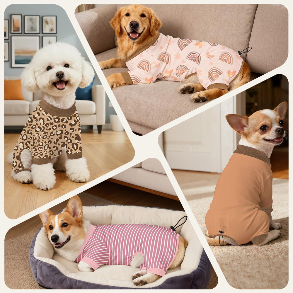 Pijama para perro pequeño de Glittme con hebilla de ajuste