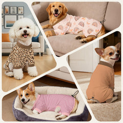Pijama para perro pequeño de Glittme con hebilla de ajuste