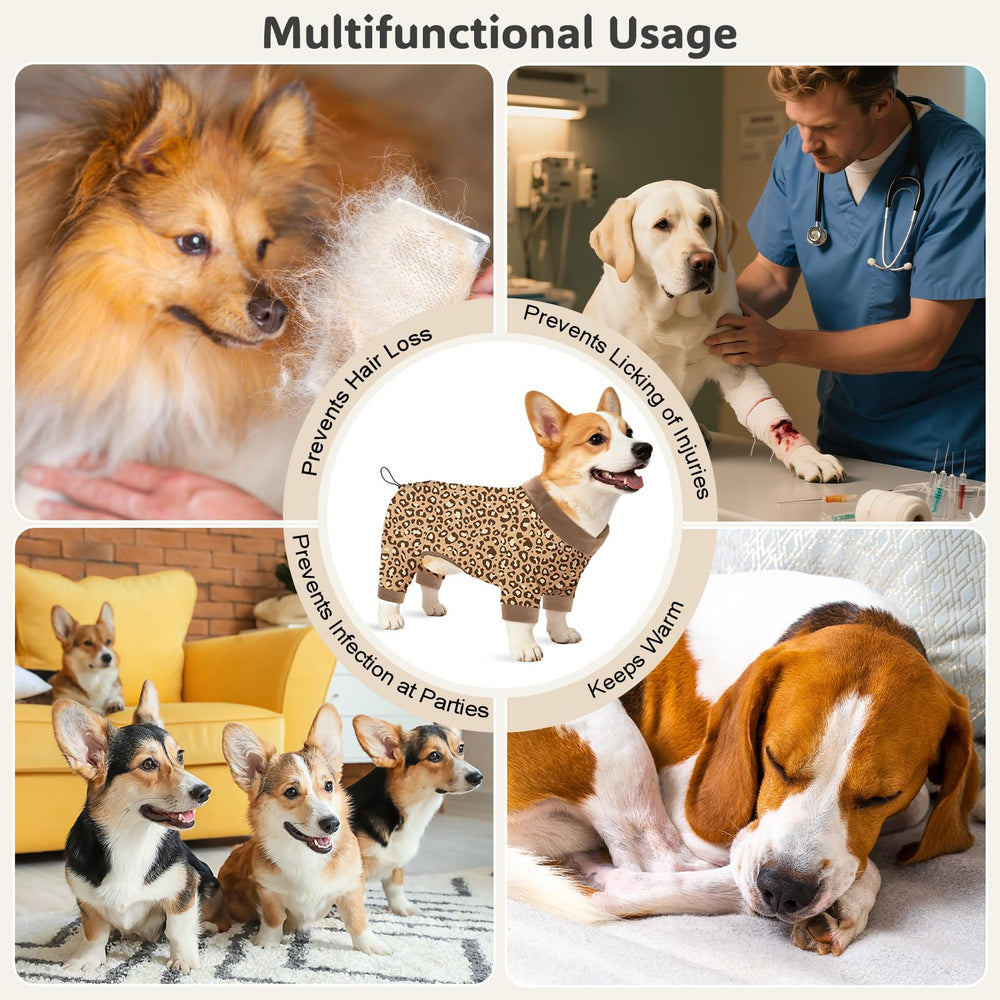 Glittme pijamas perros reduce pelo suelto en casa