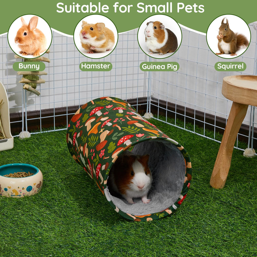 Tunel para mascotas pequeñas Glittme, fácil de limpiar.