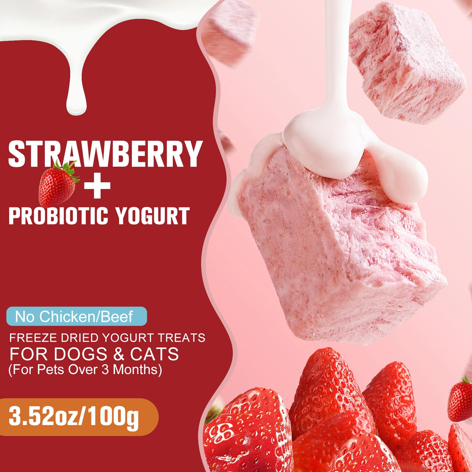 Globalpaw snack crujiente para entrenamiento de perros y gatos, sabroso y motivador.