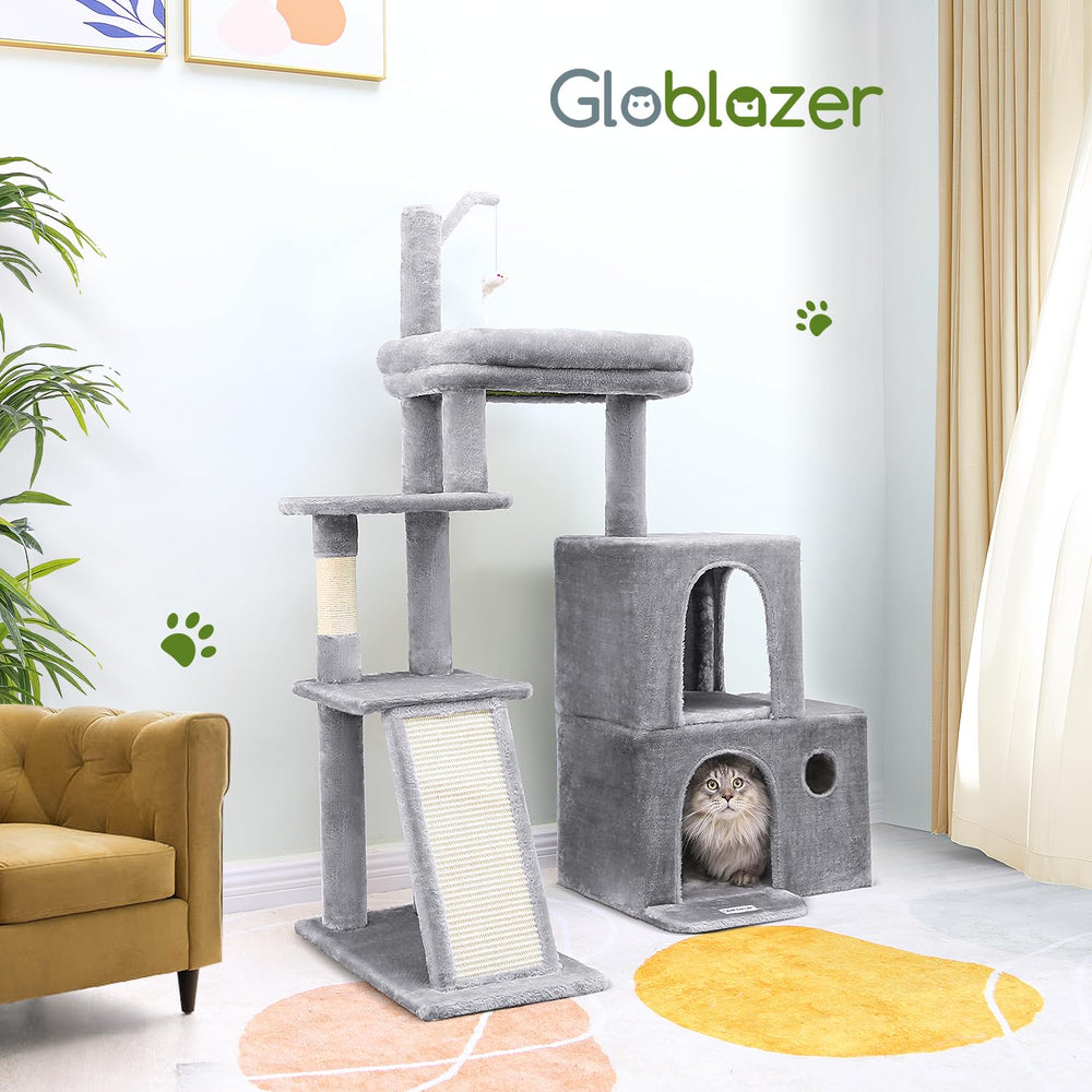 Acabado gris claro de Globlazer, complemento neutro para la decoración del hogar.