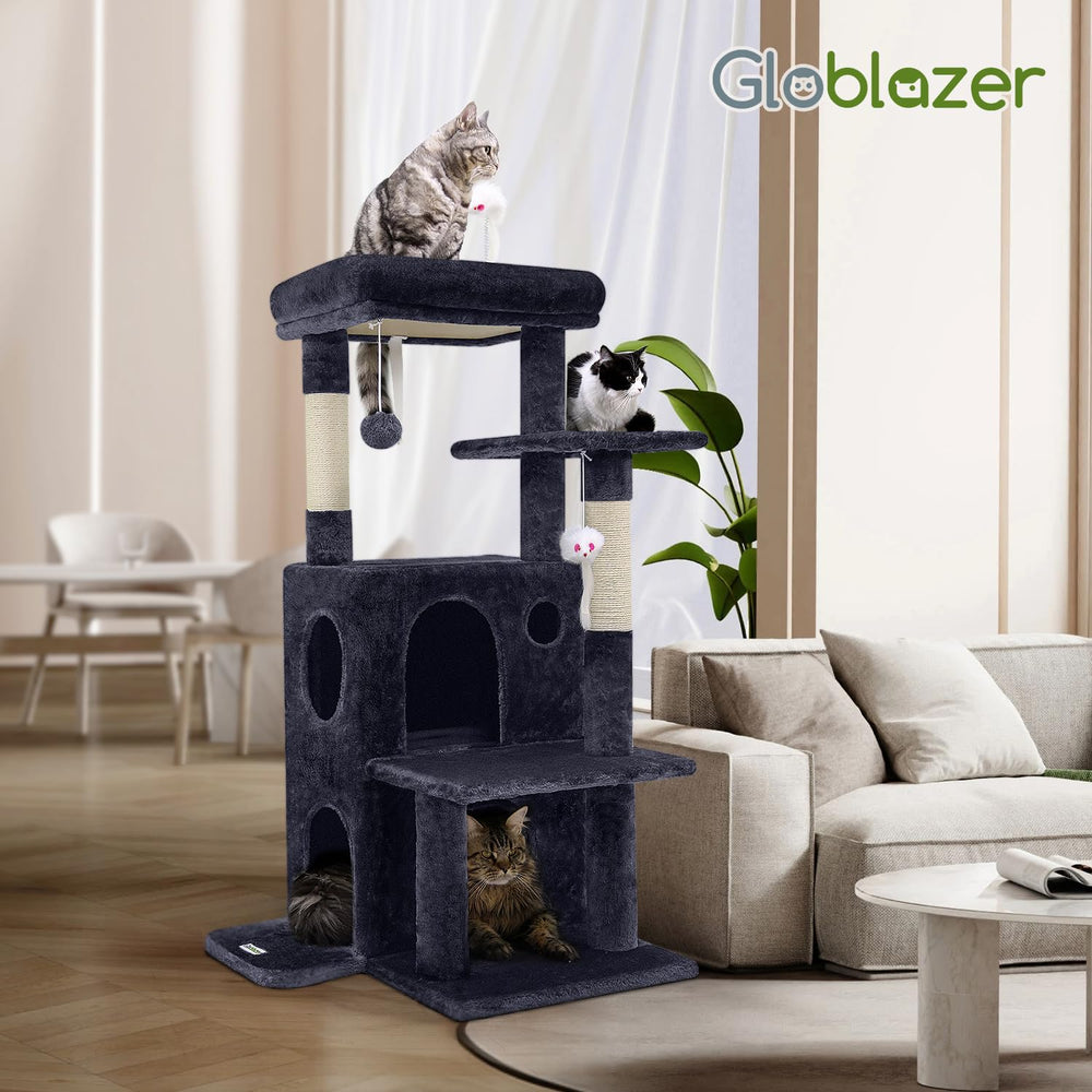 Globlazer Arbol Gato 50 pulgadas apto para gatos adultos grandes