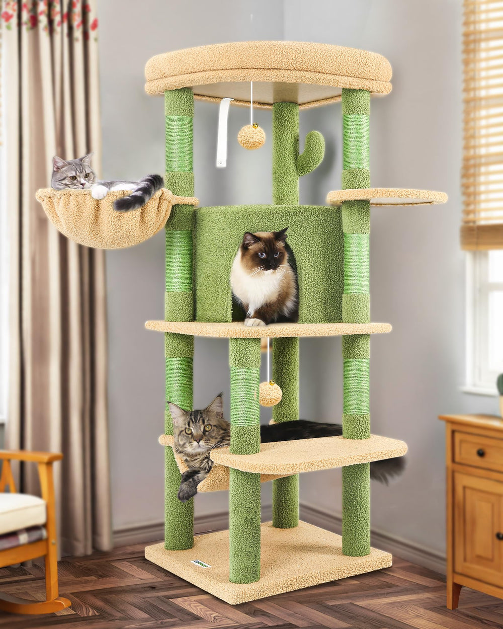 Globlazer arbol-gato-esquina plataforma-superior: punto elevado para vigilar y descansar
