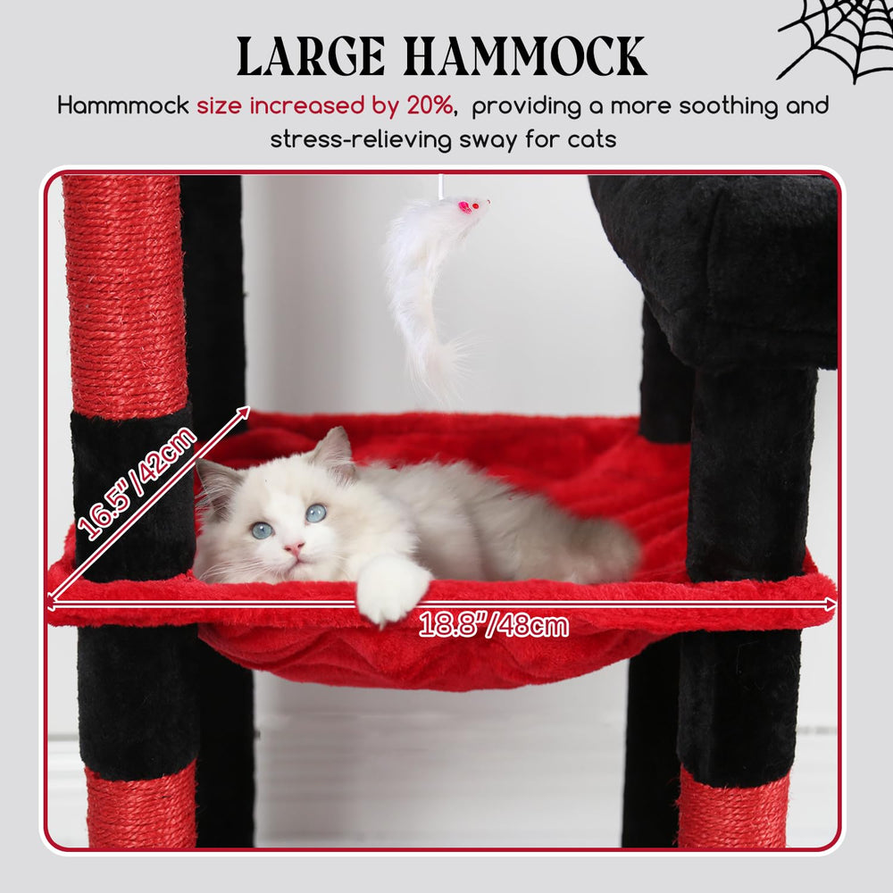 Globlazer Arbol Gato XL juguetes colgantes para entretenimiento.