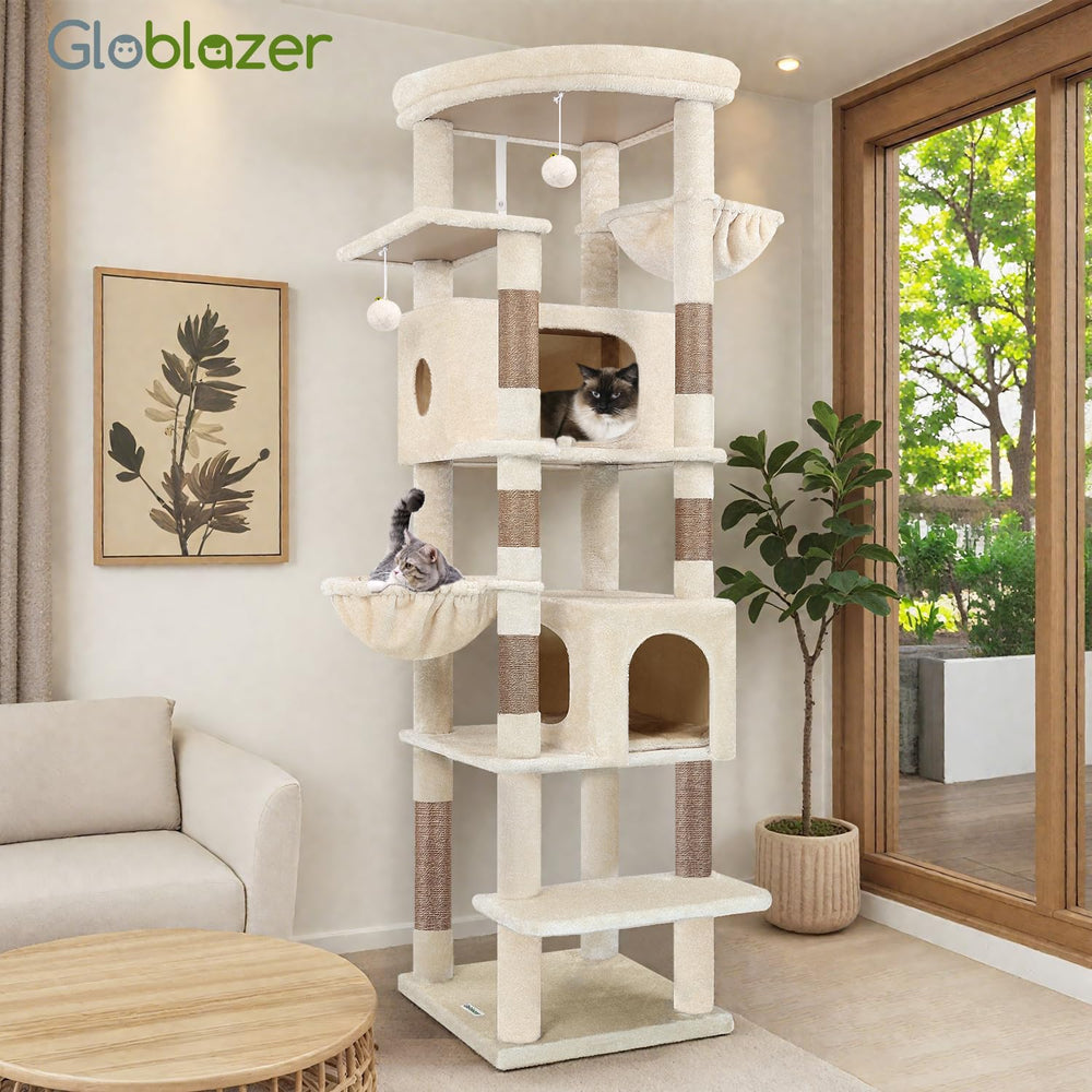 Globlazer árbol para gatos: plataforma superior para observación desde alturas