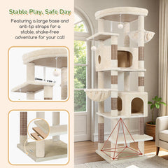 Globlazer árbol para gatos: postes de sisal para afilar uñas