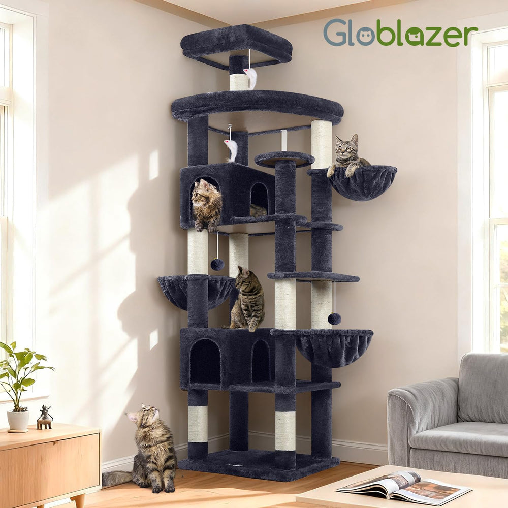 Globlazer arbol-gatos montaje sencillo con video guía e instrucciones