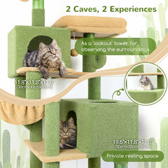 Globlazer Casas Acogedoras para Gato: refugio cómodo en torre