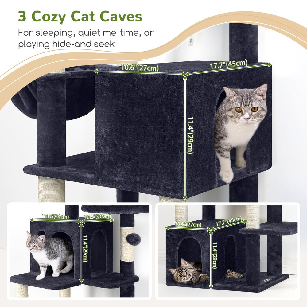Globlazer condos-gatos-3 refugios confortables para siestas y escondite