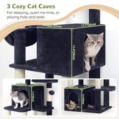 Globlazer condos-gatos-3 refugios confortables para siestas y escondite