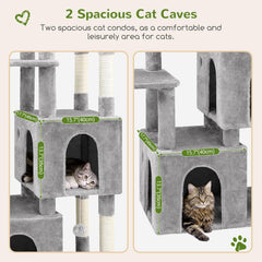 Globlazer Gato Torre – Postes de sisal para afilar uñas y juego.