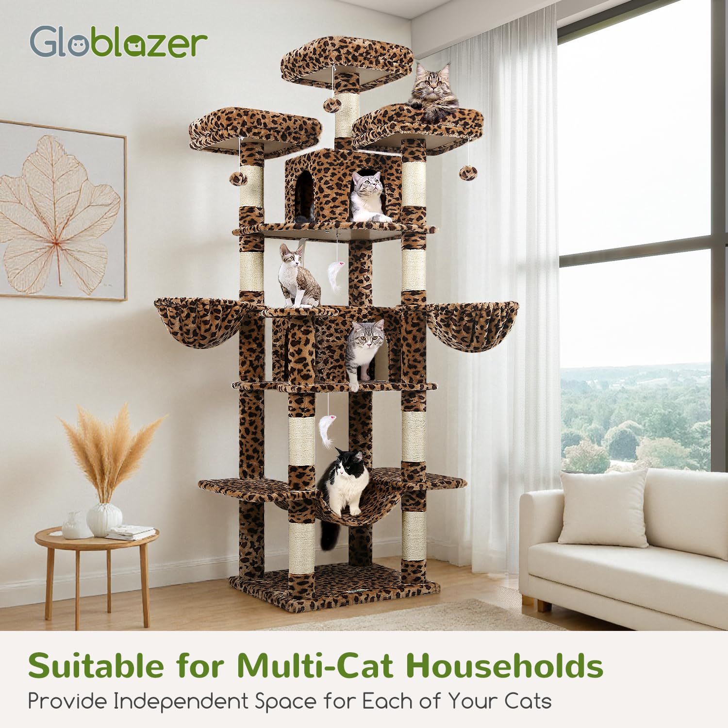 Globlazer Gran Torre: hamaca interior para relajarse tras jugar.