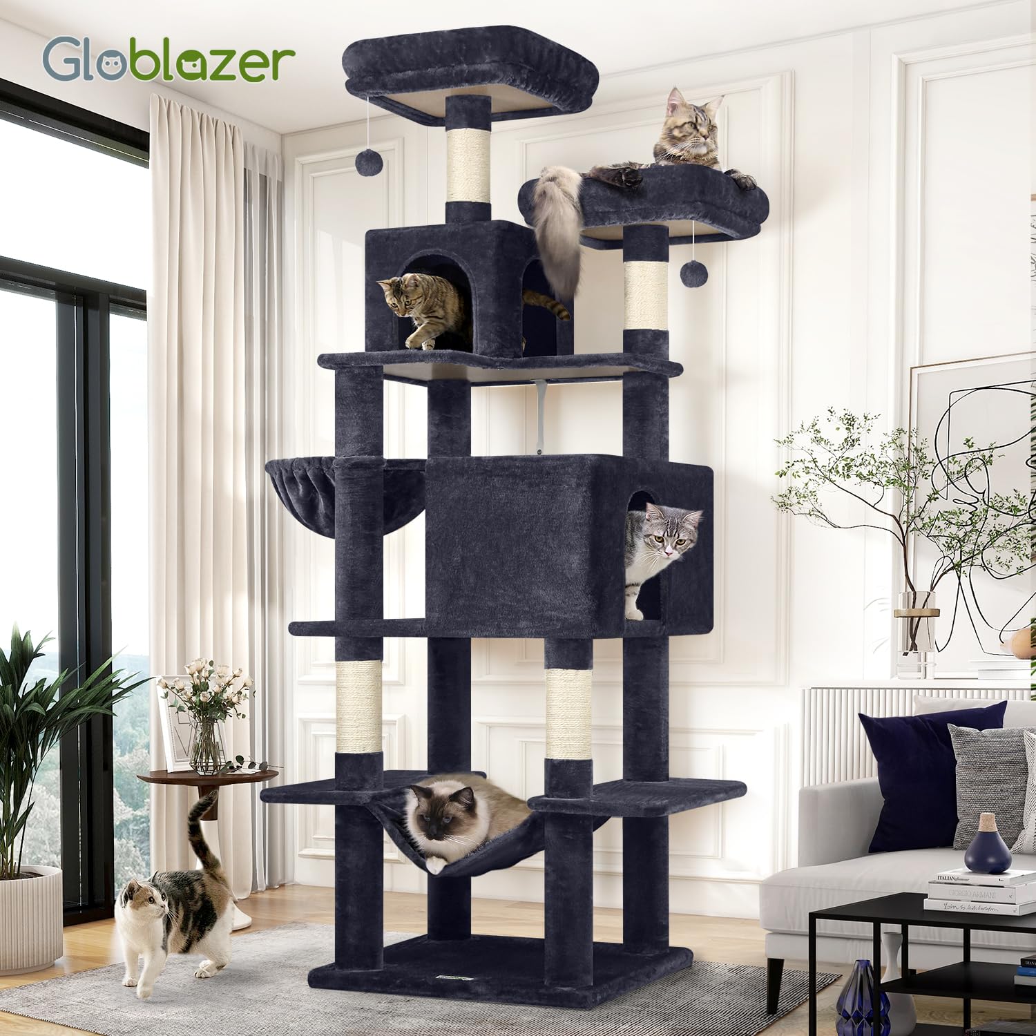 Globlazer Limpieza facil: superficies fáciles de limpiar para higiene.