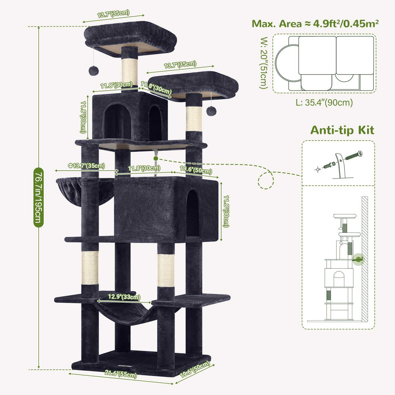 Globlazer Materiales durables: estructura estable para saltos y juego diario.