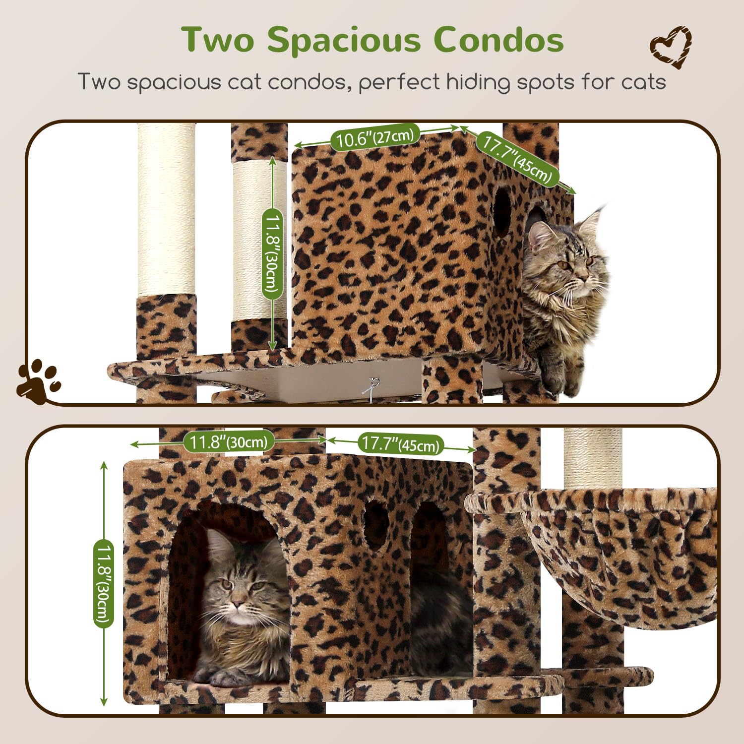 Globlazer postes de rascar de sisal natural para gatos grandes
