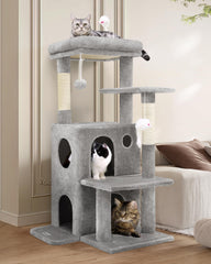 Globlazer torre para gatos, altura de 50 pulgadas para observar y descansar.