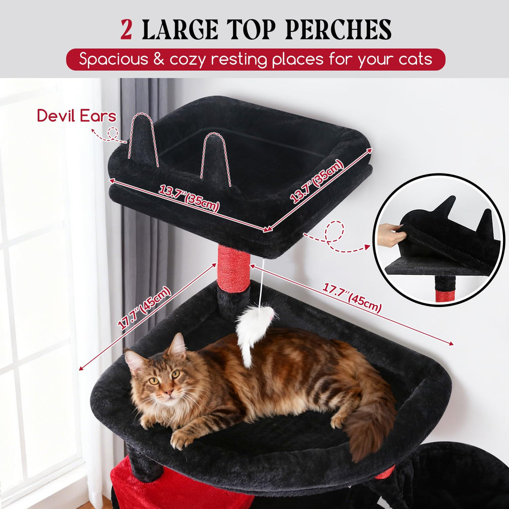 Globlazer Gothic XL, condos, ofrecen refugio cómodo para gatos grandes
