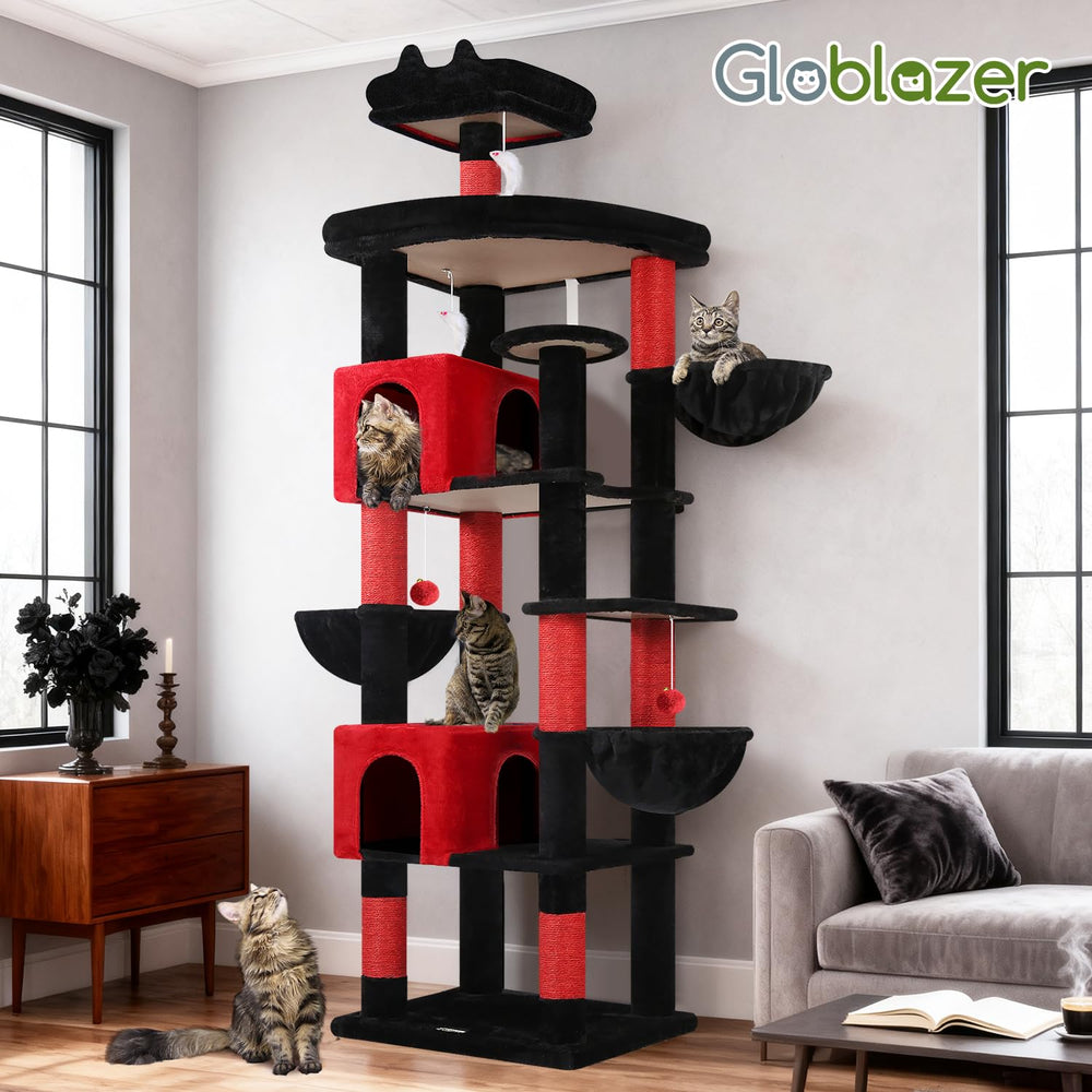 Globlazer Gothic XL, uso interior, diseñada para hogares con gatos grandes