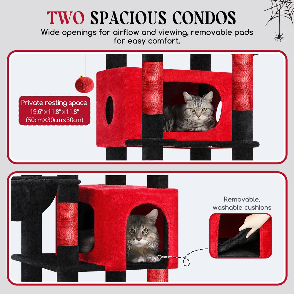 Globlazer torre-gato-gotica-postes-sisal: postes de sisal para afilar uñas y ejercitar músculos.