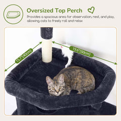 Globlazer torre gato grande - condos XL para varios felinos y convivencia armoniosa