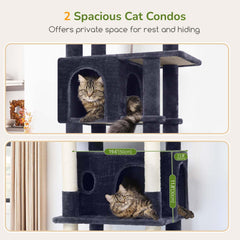 Globlazer torre gato grande - postes de sisal para afilar uñas y rascar sin daño