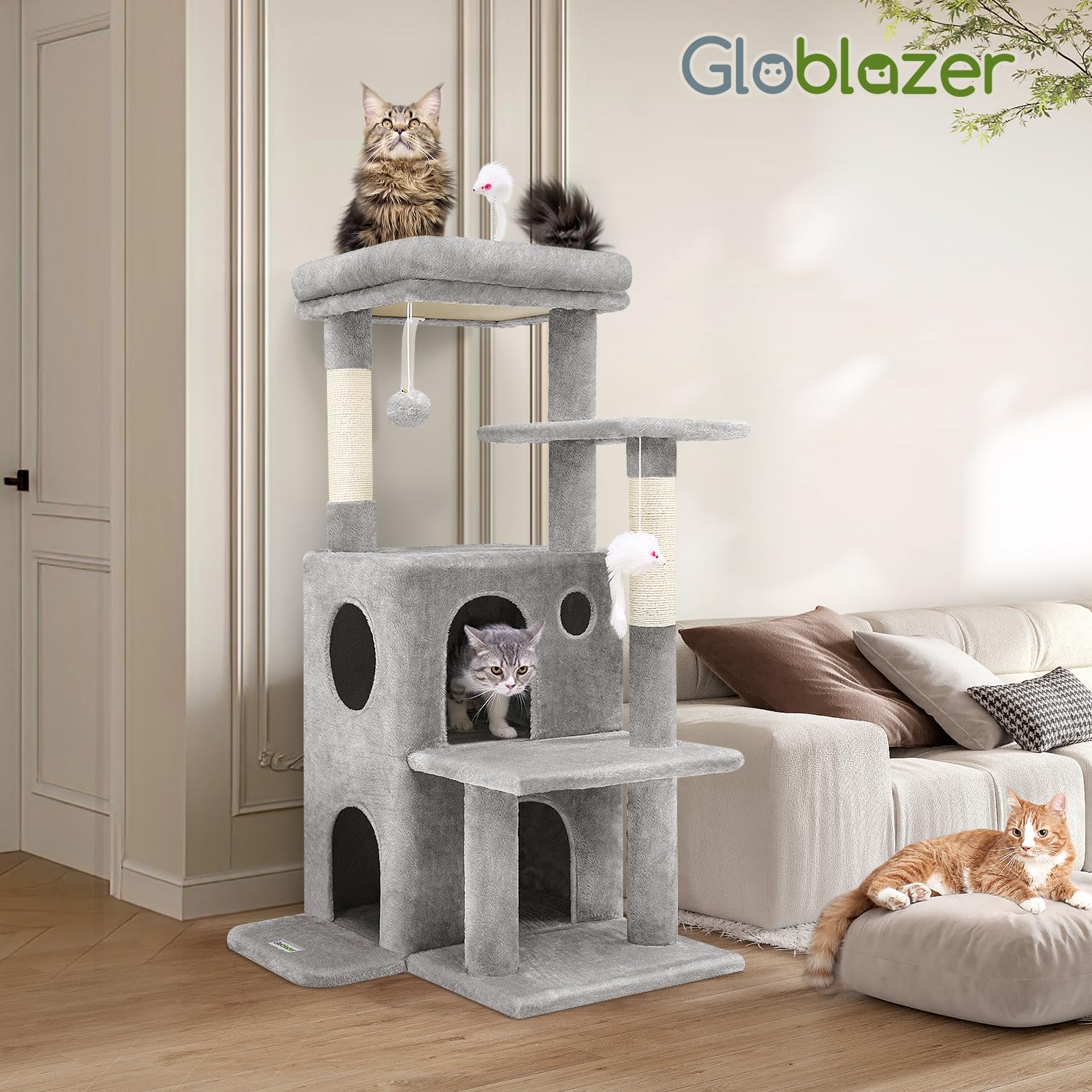 Globlazer juguetes colgantes para estimulación diaria y juego.