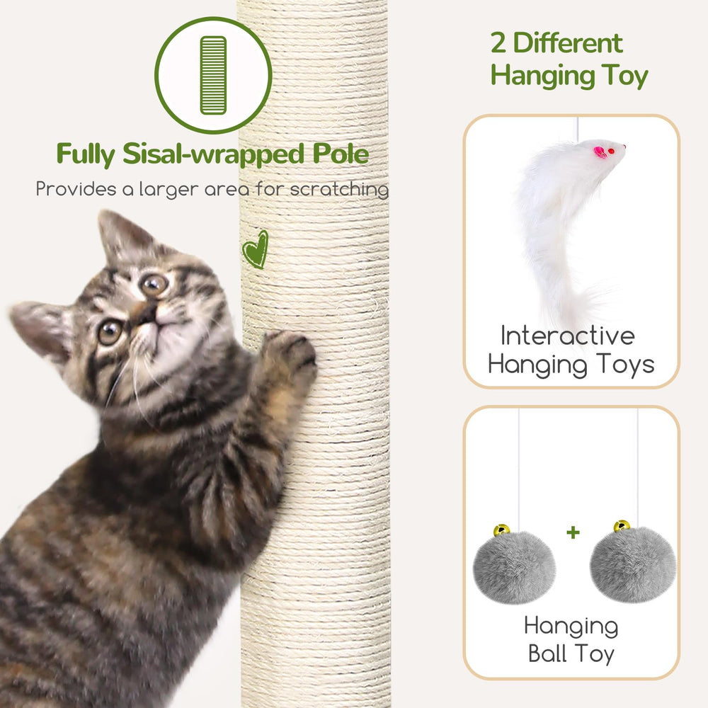 Globlazer torre-gatos-cesta-ajustable-2: elevación suave para relajación.