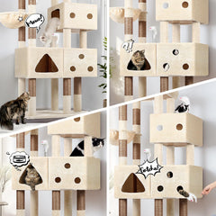 Globlazer torre-gatos grande, diseño robusto para felinos de 20 lb y más
