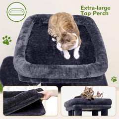 Globlazer: condos para gatos grandes, refugio privado y tranquilo.