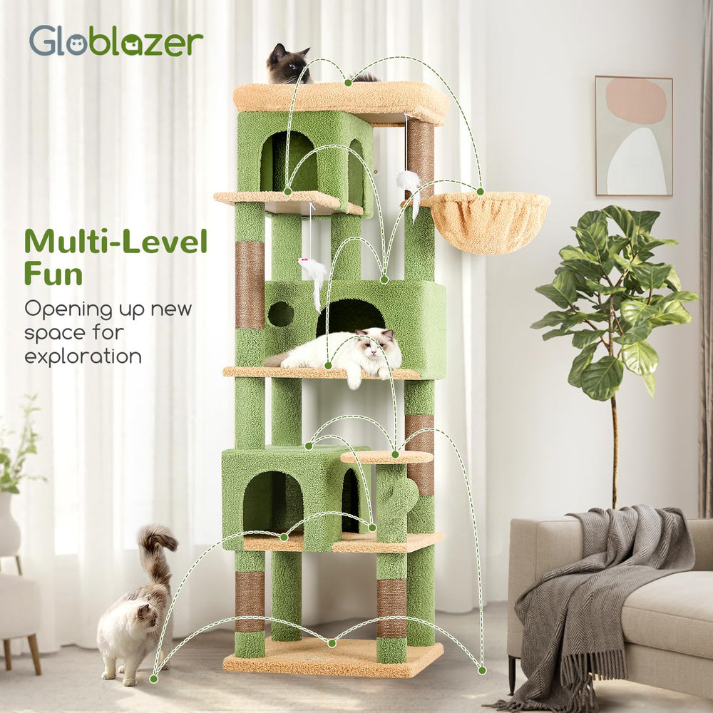 Globlazer torre para interiores ofrece observación y juego seguro.