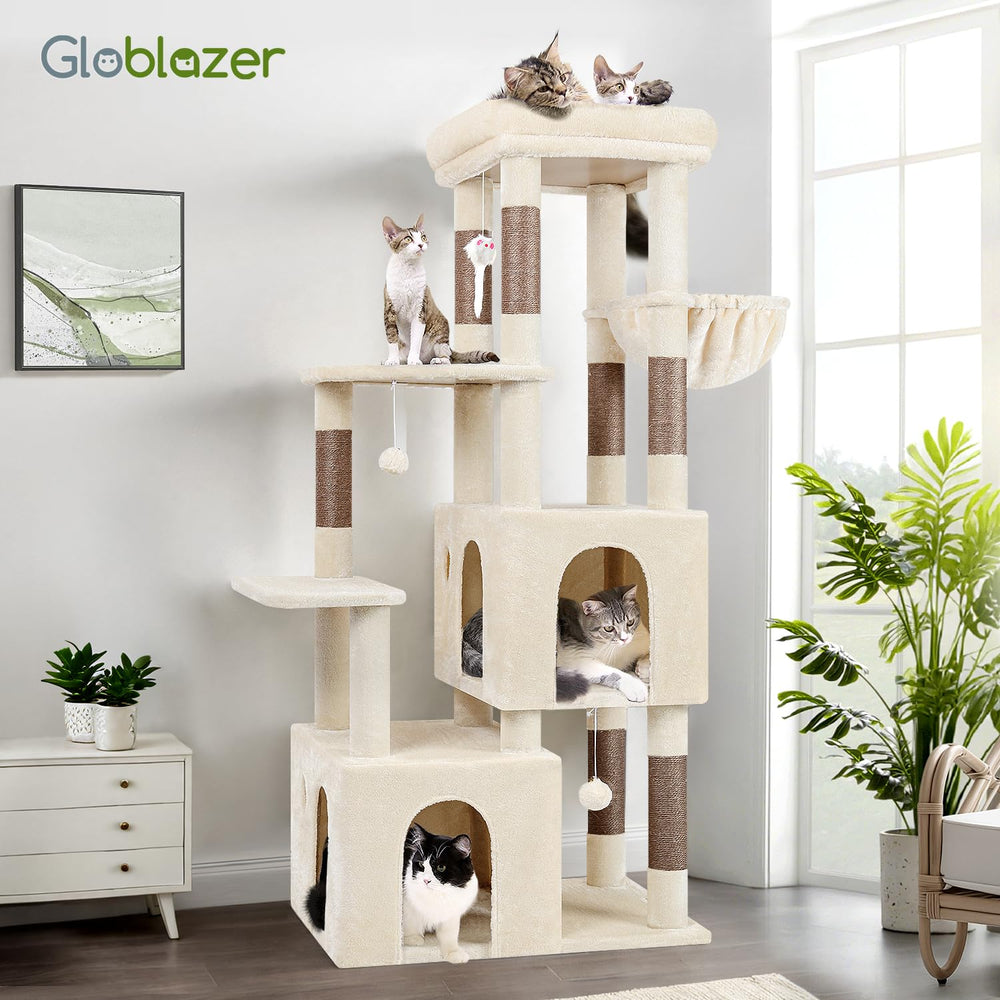 Globlazer torre estable y resistente para gatos adultos