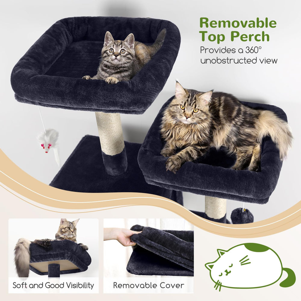 Globlazer torre-gatos-multinivel con múltiples plataformas y niveles