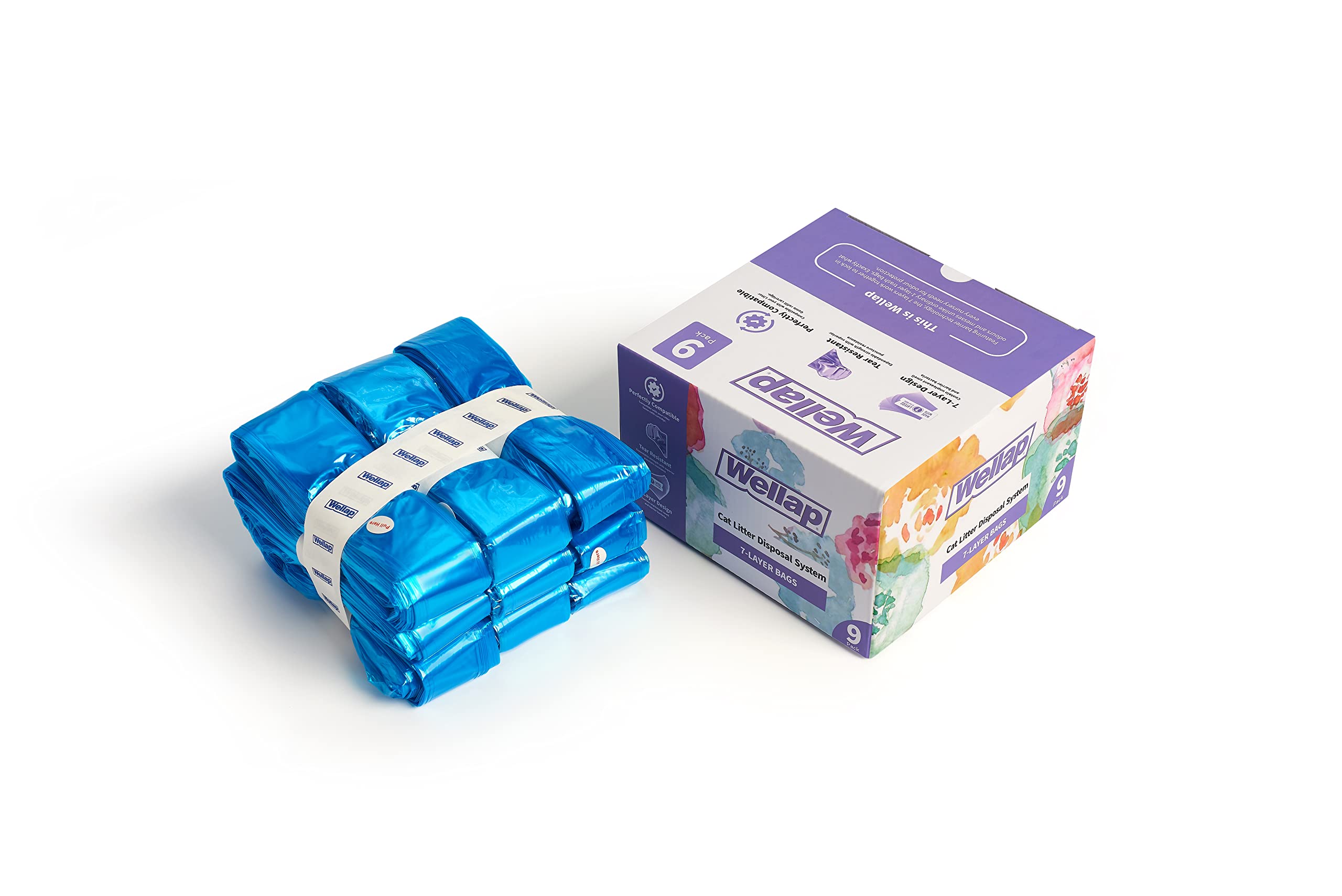 glomire tapa-desechable incluida para manejo limpio