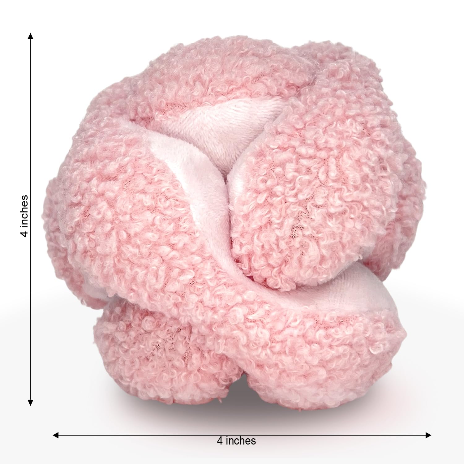 Glory To Dog Pink Snuffle Knot, apto para lavado en máquina para limpieza rápida.