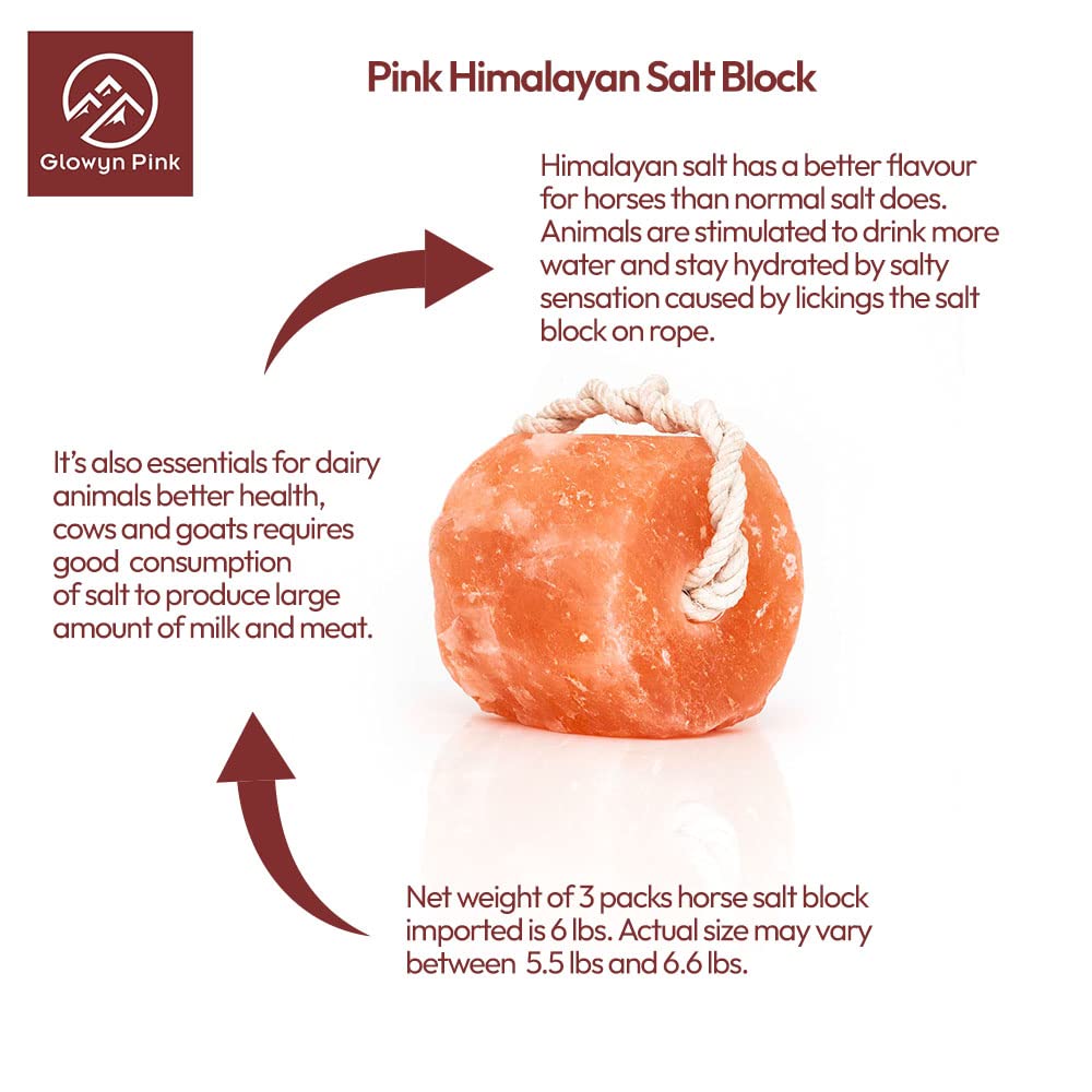 Glowyn Pink minerales naturales Himalaya, bloque duradero para entornos climáticos variables.