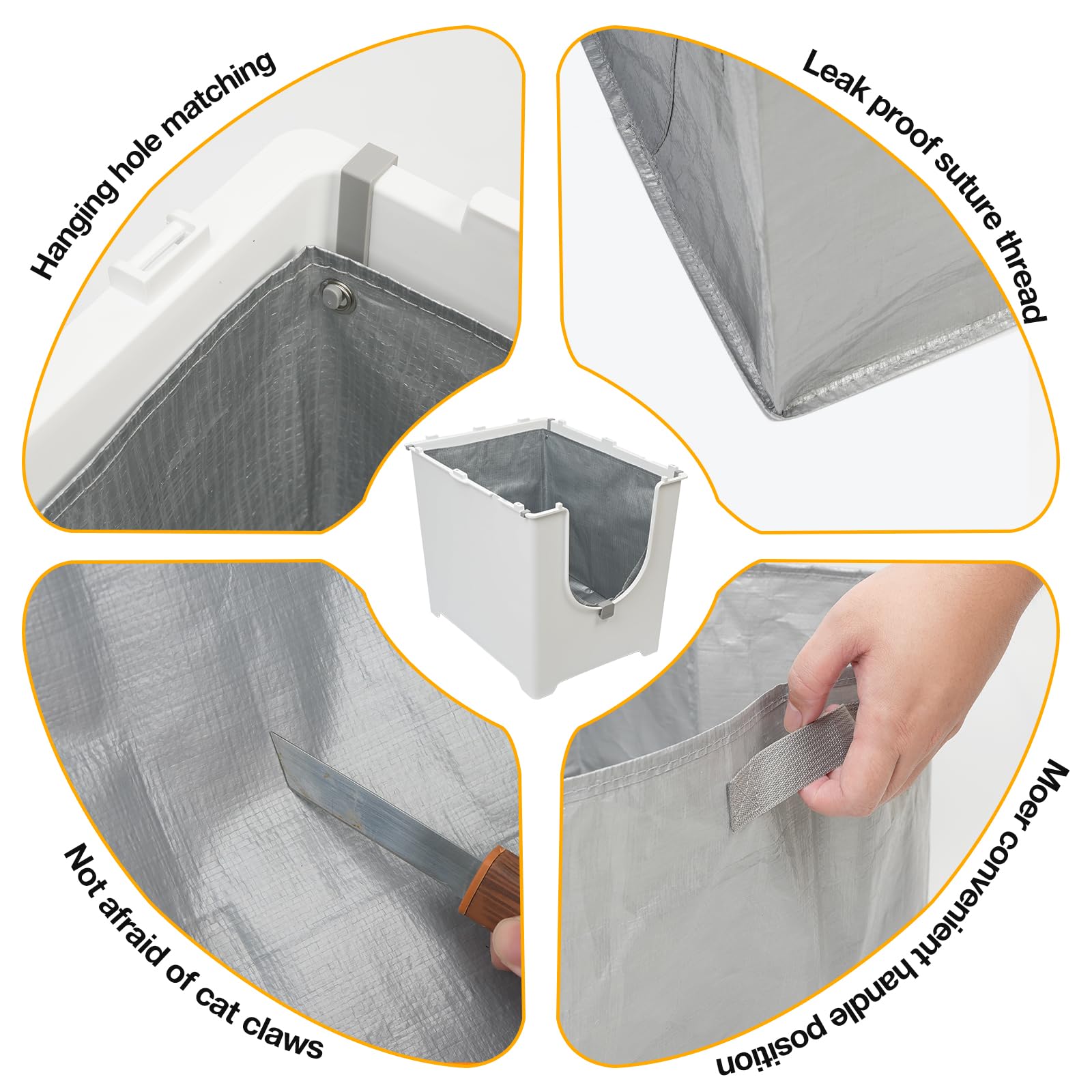 Forro GLYHAOYIZHI F resistente a rasguños con base impermeable